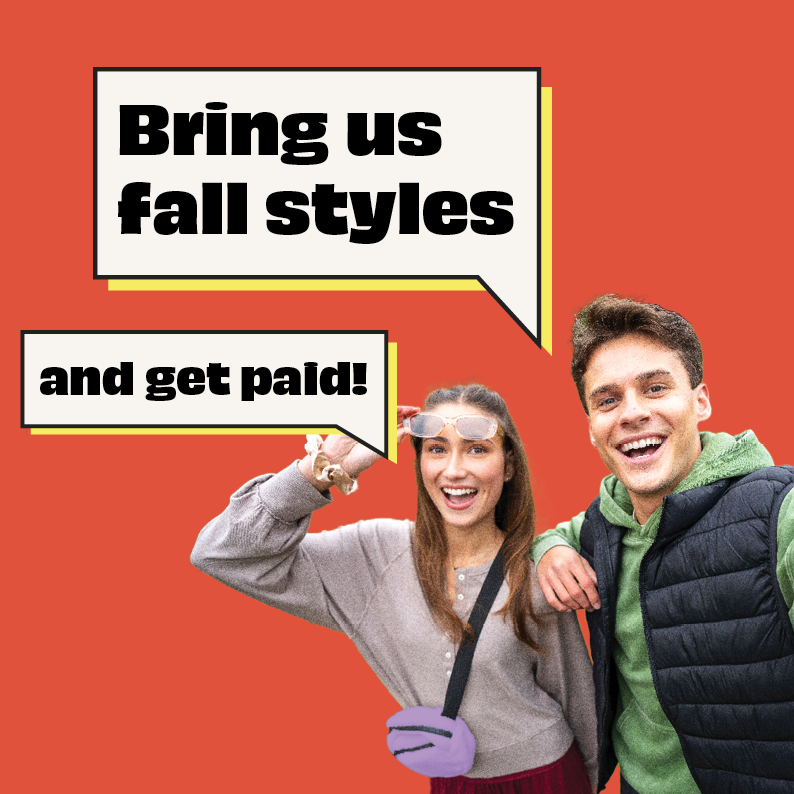 Sell Us Your Fall Styles